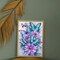 DIY Butterfly Diamond Art Kits for Adults Beginners,Easy Flowers 5D Round Drill Diamond Painting Kits on Canvas,Butterfly and Floral Gem Art Kits for Home Wall Decor 12X16 Inch.